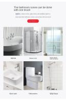 Multifunctional Glass Window Cleaner Cleaning Brush for Mirror, Bathroom, Wall - details 4