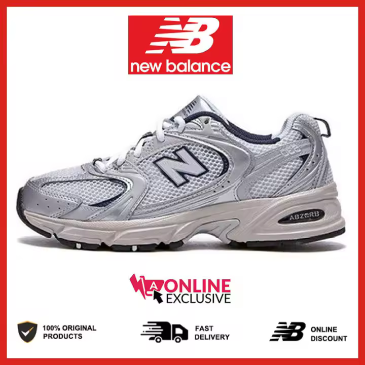 Leten Official Store 530 KA Zapatillas para correr grises para hombre y mujer Zapatillas deportivas 【Nueva tienda】 Zapatos de trabajo - 1