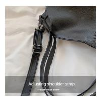 Bolso De Hombro Negro Grande Para Mujer, Bolso De Compras Grande, Bolso Cruzado De Cuero Suave De Alta Calidad Y Color Sólido, Bolso De Viaje Para Mujer - details 4
