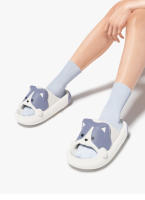 Zapatillas frescas de dibujos animados desgaste de verano lindo hogar interior zapatillas de baño de fondo suave antideslizante transpirable pareja sandalias - details 5