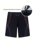 Bañador De Compresión Para Hombre, Traje De Baño Competitivo De Secado Rápido Para La Playa , La Piscina, Al Aire Libre, Ropa De Baño - details 1