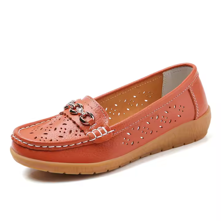 Zapatos planos para mujer Zapatos de ocio Zapatos de trabajo sin cordones Zapatos cómodos para caminar - 1