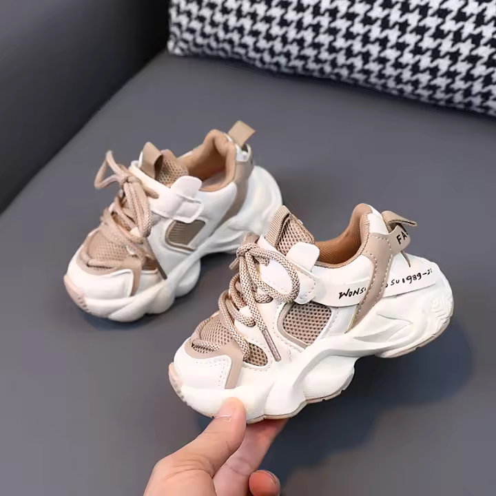 Nuevos zapatos deportivos para niños, zapatos antideslizantes de suela blanda para niños pequeños - 1