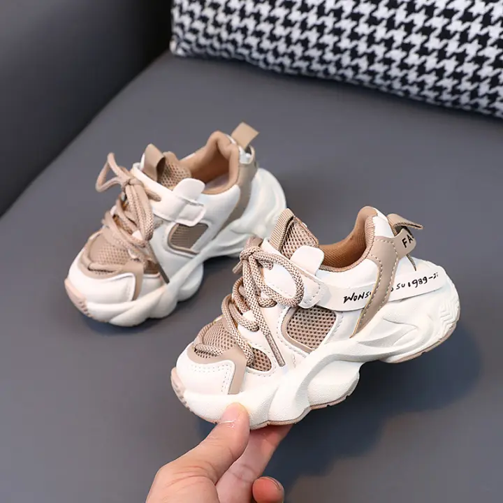 Nuevos zapatos deportivos para niños, zapatos antideslizantes de suela blanda para niños pequeños - 1