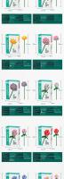 Bloques de construcción flor inmortal tulipanes madre navidad día de san valentín día de la mujer regalos para damas - details 6