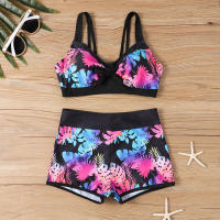 Nuevo traje de baño de dos piezas, bikini estampado de talla grande, traje de baño para mujer - details 7