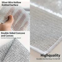 Paquete de 10 bayetas multiusos resistentes a arañazos, ideales para secar y humedecer - details 0