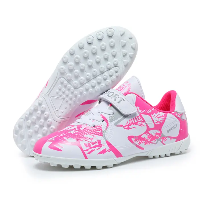 Zapatos de Fútbol de Cuero para Niños Zapatillas de Deporte Antideslizantes para Otoño/Invierno - 1