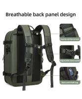 Mochila de Viaje para Hombres 60L Airback Vacuum Compression Multifuncional Impermeable Anti Robo - details 44