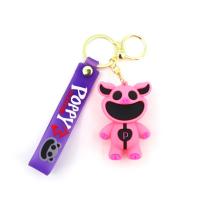 LLavero de juego de Critters sonrientes para hombres y mujeres, llavero colgante de mochila, dibujos animados, rayuela, Catnap, Bearhug, regalo para niños - details 8