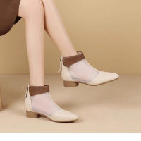 Zapatos de Mujer de Suela Suave Primavera, Verano, Otoño Tacón Corto, Espaciado, Transpirable - details 3