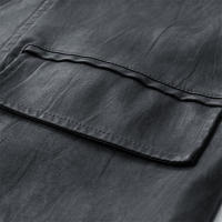 Chaqueta de Cuero Versátil CHAIFENKO para Hombres Cómoda y Suelta para Otoño-Invierno - details 9