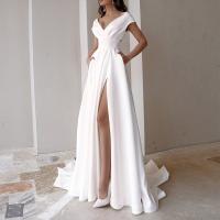 Vestido de manga corta de moda informal de verano para mujer, vestidos largos - details 4