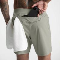 Pantalones cortos deportivos para correr de secado rápido para hombre de verano al por mayor - details 14