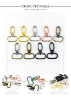 Meetee 30Pcs 16/20/25/32/38mm Bags Strap Metal Buckles Lobster Swivel Carabiner Snap Hook Clasp Collar KeyChain DIY Accessories - details 4