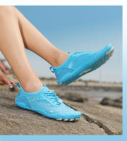 Nuevos zapatos acuáticos para mujer, zapatos de natación de cinco dedos, zapatos de playa antideslizantes, zapatillas de buceo en Río y Mar, zapatos deportivos para mujer - details 11