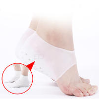 Plantilla Invisible con aumento de altura para hombre y mujer, calcetines de silicona con tacón, 2,5 cm, suela blanca para fascitis plantar - details 19