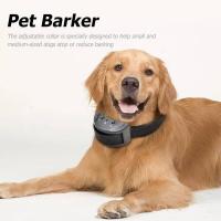 Collar, entrenador de perros eléctrico utilizable, dispositivo antiladridos inofensivo para mascotas, suministros de entrenamiento para mascotas - details 1