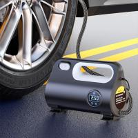 Inflador de Neumáticos Eléctrico Portátil para Coche Bomba de Aire LED - details 8