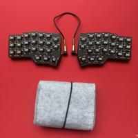 Teclado Corne V4 Spilt negro con cable, modo único, intercambio en caliente, teclado con bocina, RGB personalizado, VIAL, Kit de teclado ergonómico, accesorios para jugadores - details 2