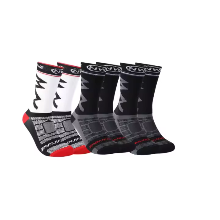 3 pares de calcetines deportivos transpirables de alta calidad adecuados para correr, ciclismo de montaña y deportes al aire libre - 1