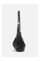 Bolso de bola de masa hervida de gran capacidad Retro negro para mujer, nuevo bolso bandolera de locomotora dulce y genial para Spice Girl, bolso versátil para las axilas - details 12