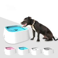 Cuencos flotantes de agua potable para perros y gatos, dispensador lento antidesbordamiento, gran capacidad, 1,5 l - details 0