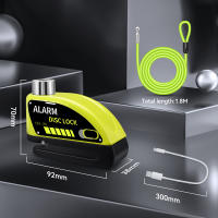 Cerradura de Alarma para Motocicleta Anchtek Resistente al Agua para Bicicleta con Alarma de 110db Accesorios de Candada de Freno de Disco de Moto - details 8