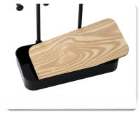 Almacenamiento de joyas de mesa y estante de almacenamiento de placas colgantes - details 8