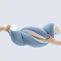 1 almohada ortopédica con funda de poliéster suave: diseño contemporáneo, cierre de cremallera, ideal para uso en dormitorios y hoteles (incluye 1 almohada + 1 funda de almohada), almohadas para dormir - details 7