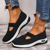 Zapatos de malla con ventilación para mujer, calzado para caminar, fondo suave, cara suave, ligero y cómodo, para ancianos, novedad - details 2