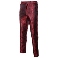 Traje de vestido de cachemir de 2 piezas para hombre, conjuntos de pantalones de Blazer de boda de fiesta - details 9
