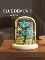 Eternal Flower Series Sunflower Rose Micro Particle Building Blocks Toy Children's Birthday Gift Desktop Ornament - details 8