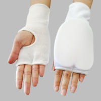 Guantes interiores acolchados para boxeo, protector de muñeca de compresión blanco, guantes de boxeo para hombres, mujeres y jóvenes - details 5