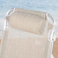 Sillas reclinables para playa, jardín, terraza o camping, medidas 48x60x90cm, altura 28cm, ligeras, 5 posiciones, incluye asa de transporte - details 18