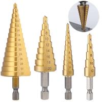 Juego de Brocas de Paso Recto de Grano Fino Cortador de Agujeros en Madera y Metal con Recubierto de Titanio Herramientas y Mejoras del Hogar - details 6