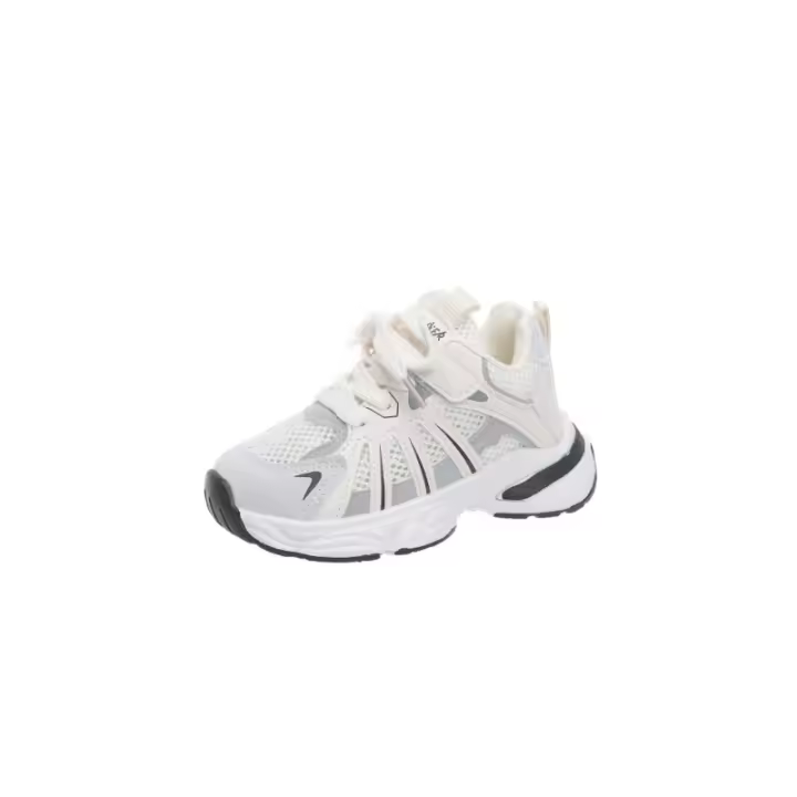 Zapatos deportivos para niños 2025 primavera y otoño nueva malla transpirable zapatos casuales niñas papá zapatos moda niños red zapatos marea. - 1