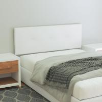para Cama de 180 (190 x 55 cms) Blanco Polipiel - details 1