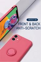 Funda de teléfono con soporte de anillo de silicona líquida Original para iPhone 16 15 14 Plus 13 12 11 Pro Max Mini soporte correa de cubierta magnética - details 8