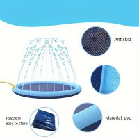 Alfombra de Sprinkler para Mascotas de Verano 100/150/170cm Mat de Enfriamiento para Piscina Inflable Pad de Ducha para Perros Material Plástico Tamaño Mediano Para Todas las Razas de Perro - details 6