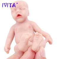 IVITA WG1575 Muñeca Recién Nacida de Silicona 100% Suave y Realista Juguete Educativo para Niños - details 11