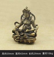 El nuevo Bodhisattva presenta adornos de Buda Xizang, trae riqueza a los tesoros y adornos para el hogar de artículos de bronce antiguos - details 3