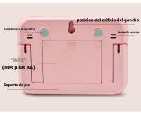 Temporizador Electrónico LED Moderno Y Sencillo Para Estudiantes Temporizador Digital Recordatorio De Cuenta Atrás Para Cocina - details 8