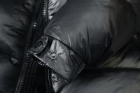 Chaqueta acolchada con capucha para hombre, abrigo corto de plumas de pato, informal, brillante, impermeable, Invierno - details 15