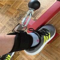 Bandas de resistencia con correa para el tobillo, cuerda de tracción para fuerza de pierna y cadera, entrenamiento elástico para Fitness, Yoga en casa, Pilato, Crossfit, equipo de gimnasio - details 15