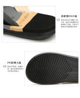 Nuevas zapatillas casuales versión coreana chanclas de playa de moda zapatillas geniales de moda al aire libre zapatillas vietnamitas. - details 16