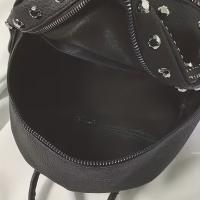 Mochila de motocicleta Punk Vintage para mujer, bolso negro con remaches, Mochila pequeña de viaje informal, 1 unidad - details 4