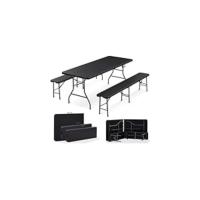 Mesa de Buffet Plegable Resistente a la Intemperie Ideal para Jardín, Balcón, Camping - details 12