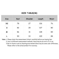 OUWU- Vestido vaquero sin mangas con cuello en V, desgastado y temperamento versátil a la moda para mujer, nuevo estilo europeo. - details 0