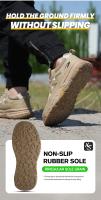 Zapatillas de seguridad para hombre, zapatos de trabajo ligeros, transpirables, antipinchazos, antideslizantes, indestructibles, Verano - details 2